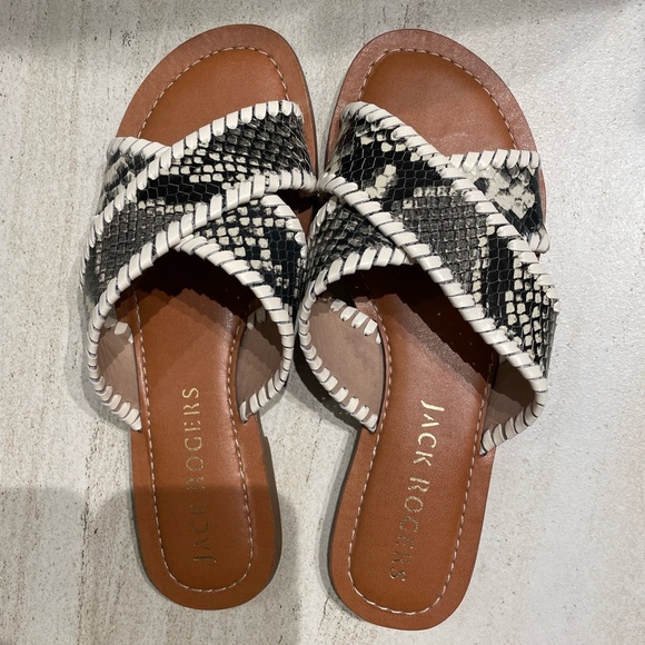 Jack Rogers Women's Snake Sloane Sandal - Picture 5 of 5